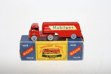 Matchbox No 8 Major Pack, Thorneycroft Tanker, Mint in Original Box