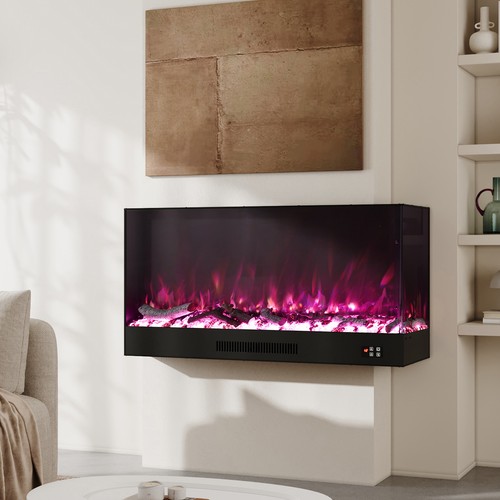 Electric fireplace suite media - electric,