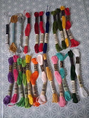 Job lot bundle dmc anchor - bundle, &