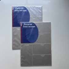 FILOFAX DESKFAX Business card