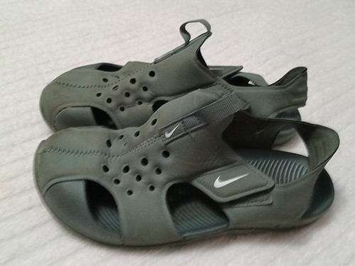 Nike soft gray green - gray, sandals