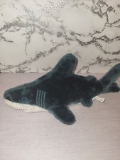 Aspro Soft Toy Cuddly Plush Great White Shark Fish Stuffed Animal 18” 