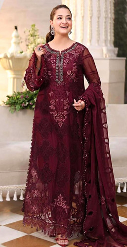 Maria embroidered chiffon - maria.b,