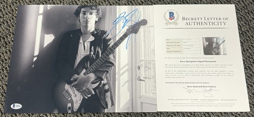 Bruce springsteen signed - bruce,