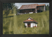 Small Chapel Meadow Framed