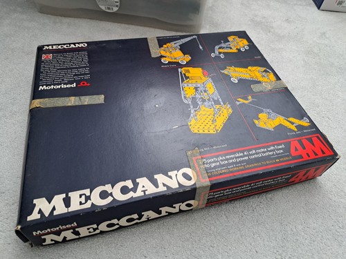 Vintage meccano motorised - meccano,