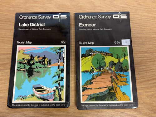 Vintage ordnance survey maps - ordnance,