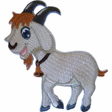 Billy Goat Patch Iron Sew On