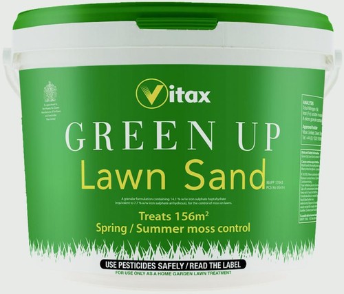 Vitax lawn sand - lawn, up