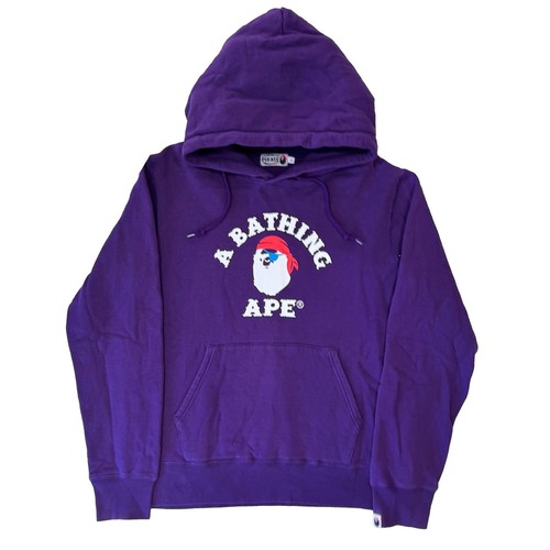 Bape purple college logo - [l],