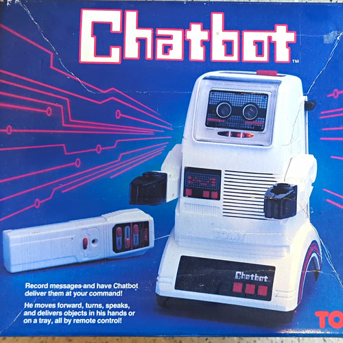 Tomy chatbot vintage toy - vintage,