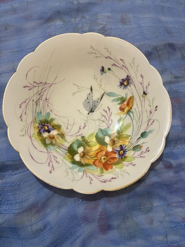 Old porcelain plate - ,, hand