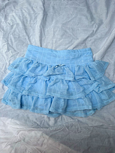 Girls blue tulle tutu - blue,
