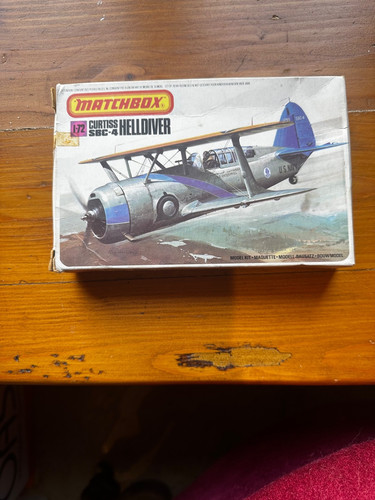 Matchbox curtiss sbc 4 - curtiss, sbc-4