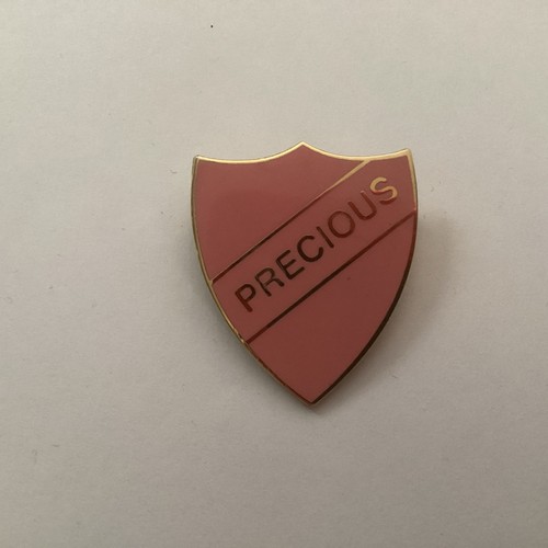 Precious shield badge - precious,