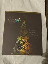 3 X Warm Christmas Wishes hallmark christmas cards