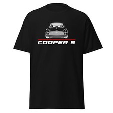 Premium T-Shirt For Mini Cooper S Classic 1967 Car Enthusiast Birthday Gift