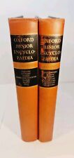 2 Vintage Books - Oxford Junior Encyclopaedia - Recreations & Great Lives 1954