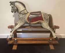 Circa 1925 Exquisite Vintage Rocking Horse - Triang / Lines Sportiboy 2