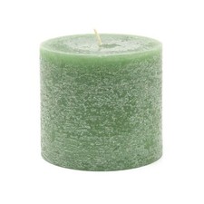 Dark Green Pillar Candle |