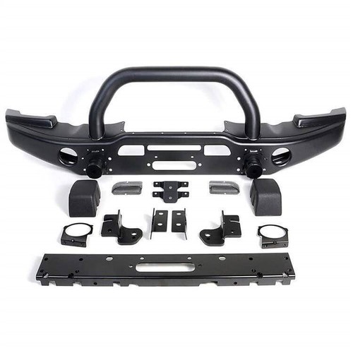 Front steel bumper - front,