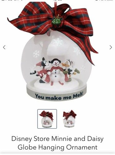Disney snow globe collectible - disney,