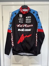 Biemme Sidi Biking Le Run Long Sleeve Jersey Cycling Size 7 Adult
