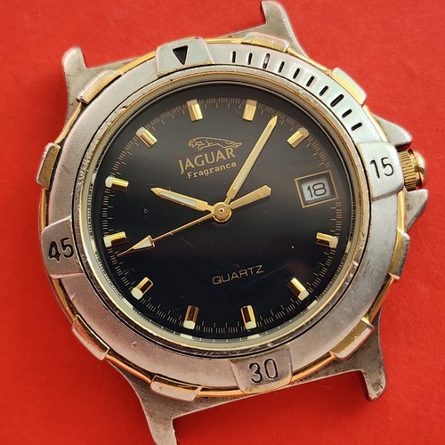 Jaguar watch rotatable bezel - watch,