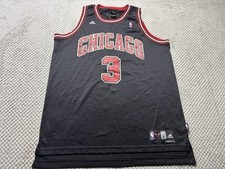 Ben Wallace Chicago Bulls Adidas Jersey Black Mens XL