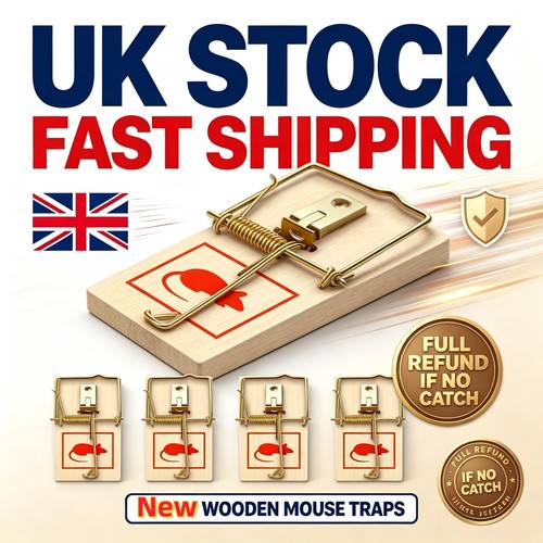 Pack wooden mouse - mouse, traps
