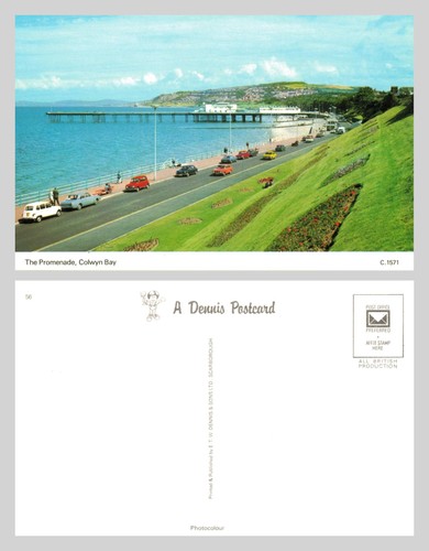 Postcard the promenade - -,