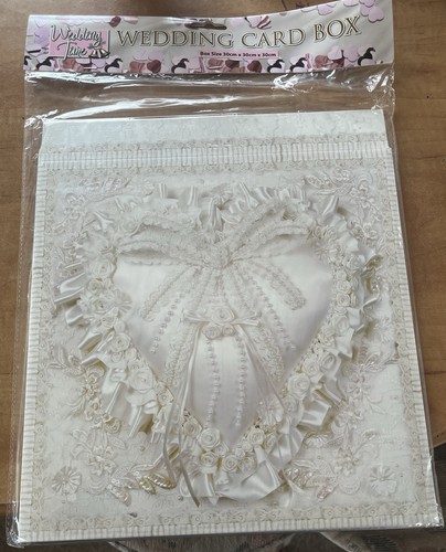 Wedding card post - card, box