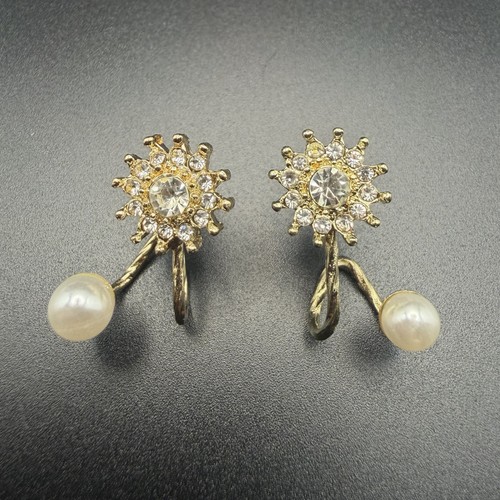 Gold tone rhinestone sunburst - gold,