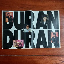 Duran Duran Graphic 1980s Vintage Poster Smash Hits Pop