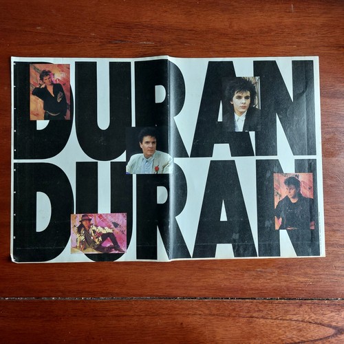 Duran graphic 1980s - duran,