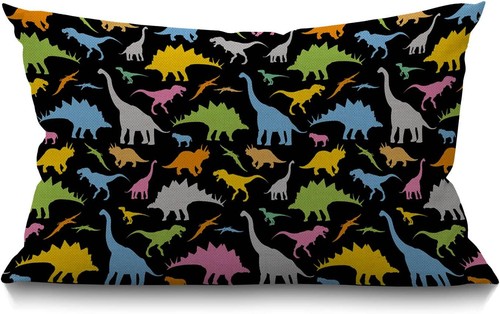 Dinosaur cushion cover 30x50cm - cushion,