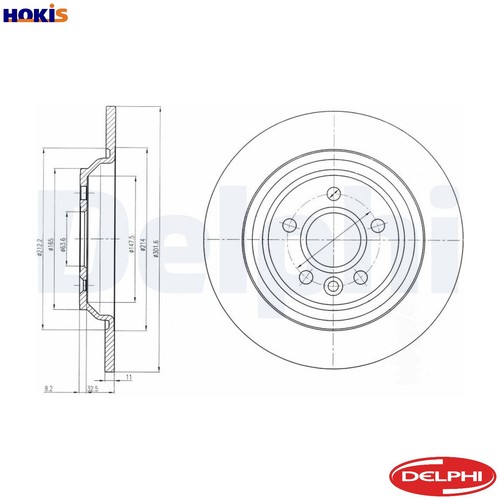 Brake disc bg4239c for - brake,