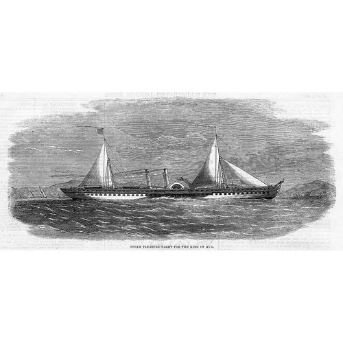 Steam pleasure yacht - yacht, for
