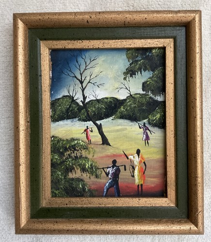 Vtg folk art haitian - vtg,