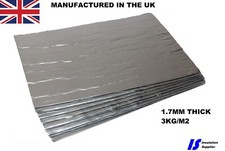 ButylMAT Car Sound Proofing Insulation Damping Pads Roll Sheets Van Boat UK Mat