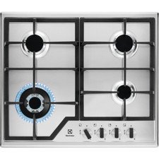 Electrolux KGS6436X 4 Burner Stainless Steel Gas Hob - 60cm U51311