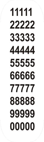 Inch 50mm black vinyl - black,