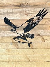 Metal osprey bird - metal,