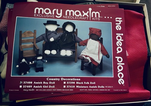 Vtg mary maxim amish - vtg,
