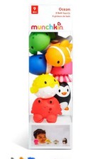 Munchkin Bath Squirts Ocean Friends – 8pcs (Brand New)