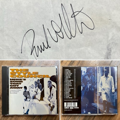 Style council signed - style,