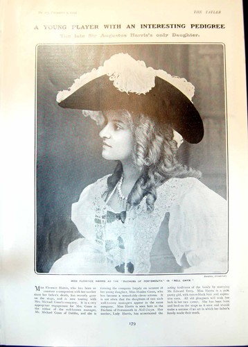 Antique print florence harris - antique,