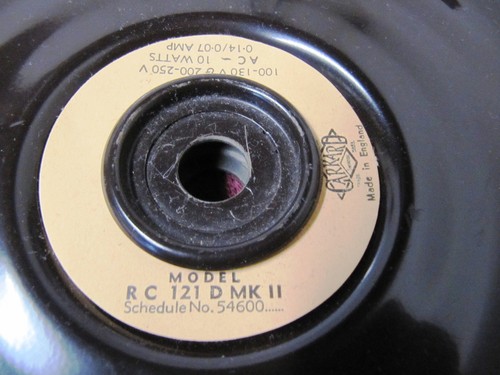 Garrard rc121 rc88 rc98 - mk, ii