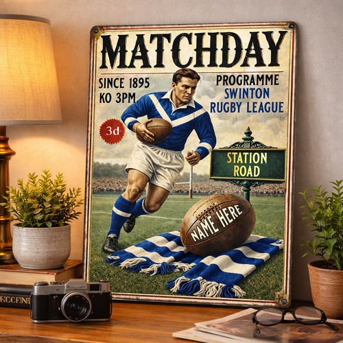 Personalised swinton rugby - swinton,