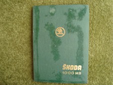 Skoda 1000 MB Service Manual